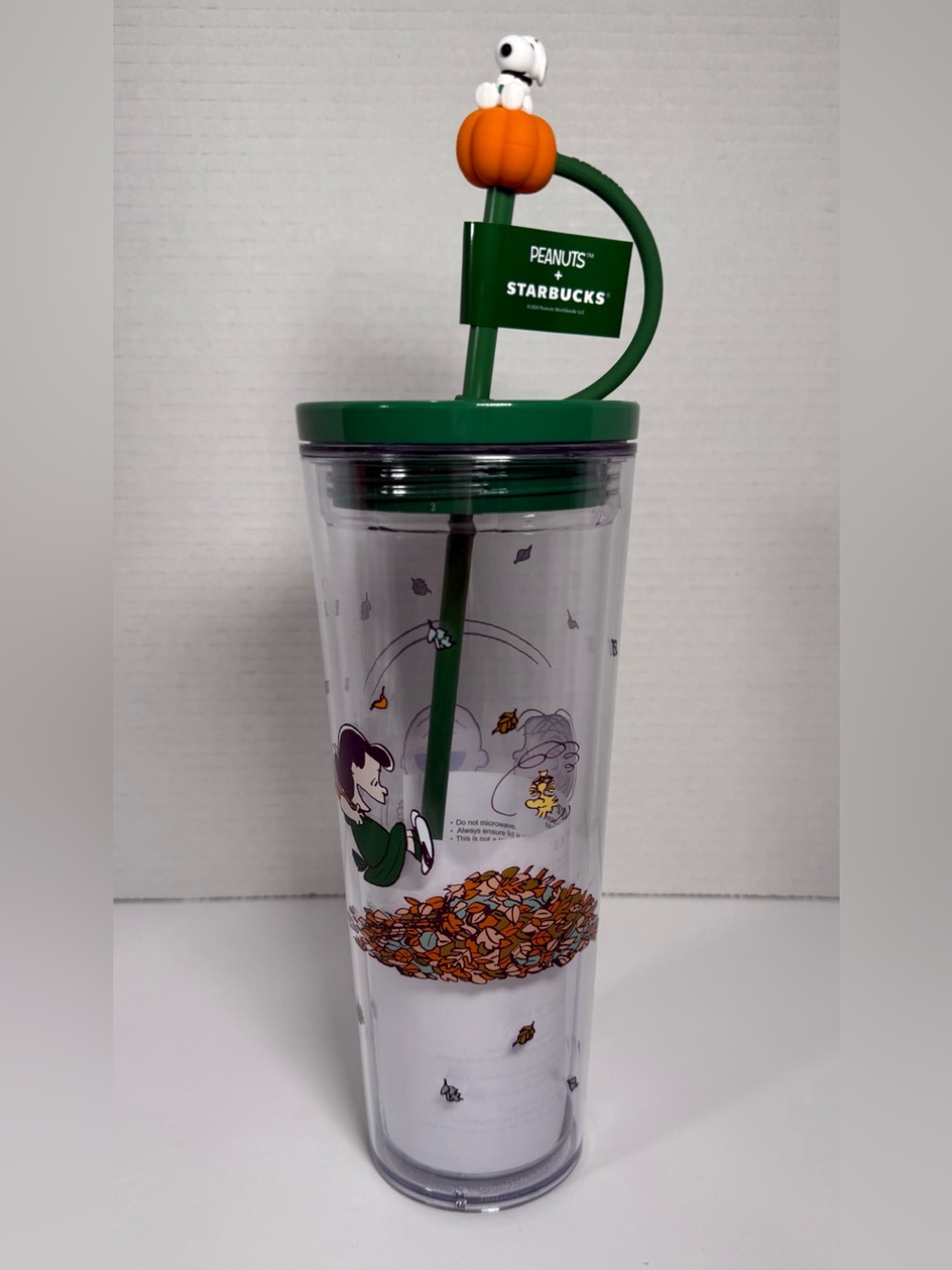 Fall 2026 Starbucks Peanuts Great Pumpkin Plastic 24oz Cold Cup